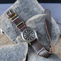 One-Piece Horween Chromexcel "Olive" Full Grain Watch Band