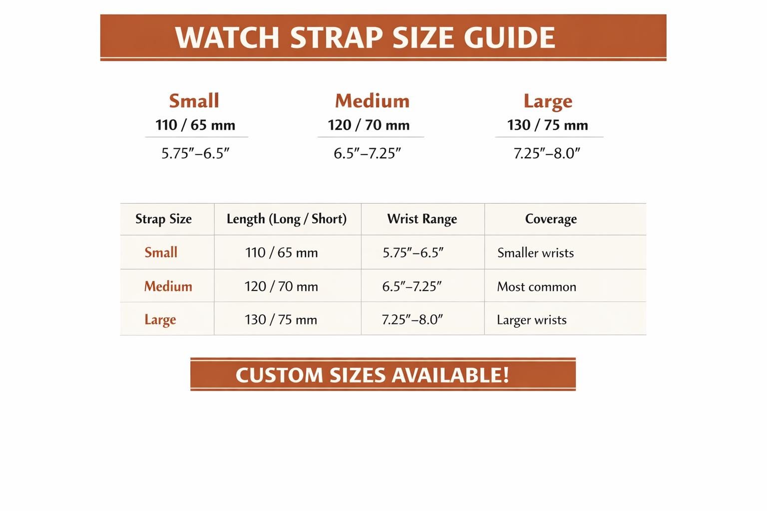 Shell Cordovan Watch Band – Italian Vegetable Tanned Leather – Customizable