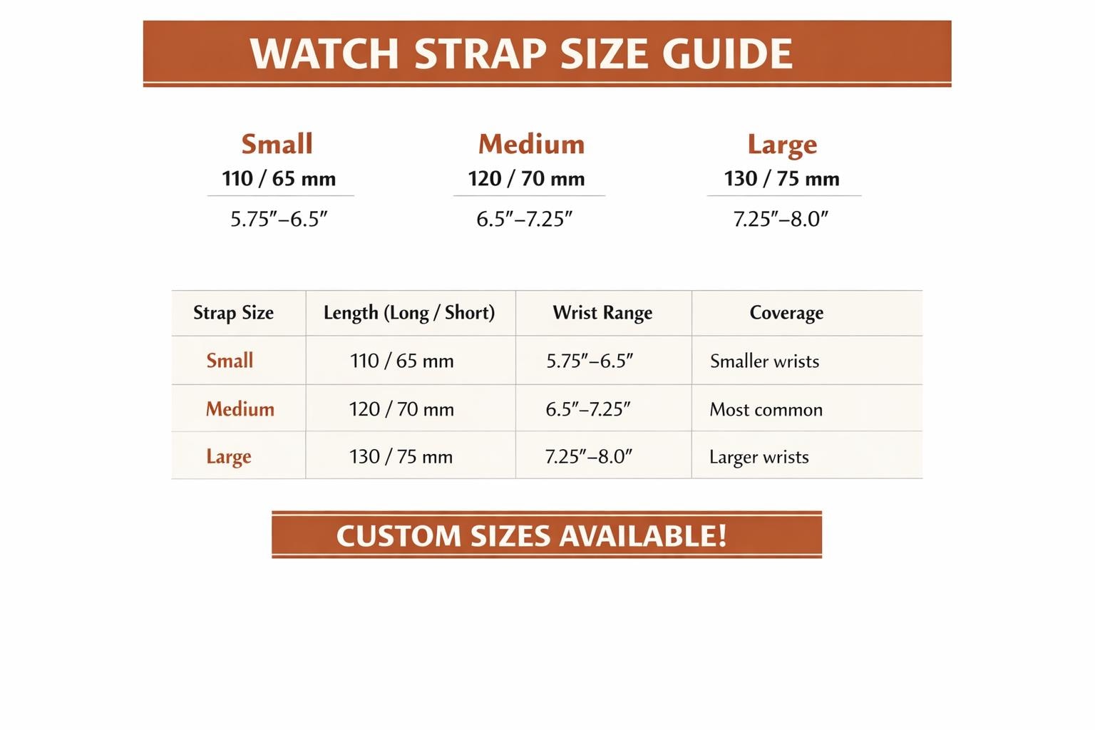 Shell Cordovan Watch Band – Italian Vegetable Tanned Leather – Customizable